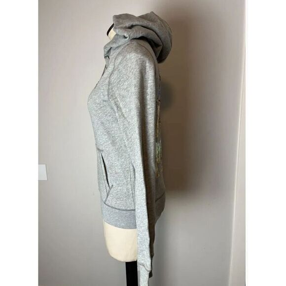 VS PInk mcbling ombre iridescent sequin hooded jacket sweatshirt vintage Htf - Picture 4 of 12